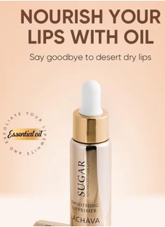 LACHAVA Sugar Smoothing Lip Primer Lip Oil Lip Primer for Dry and Dark Lips Lip Gloss Oil for Dry Flaky Lips Hydrating Moisturizing Smoothing Nourishing Leave on Lip Glow Oil 15ml  - Image 5