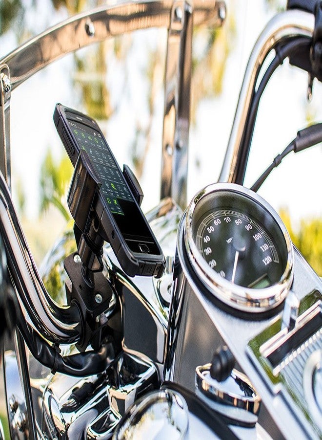 ARKON Mounts RoadVise Motorcycle Phone Mount for iPhone 7 6S Plus 6 Plus 7 6S 6 Galaxy Note 5 S7 S6 - Image 4
