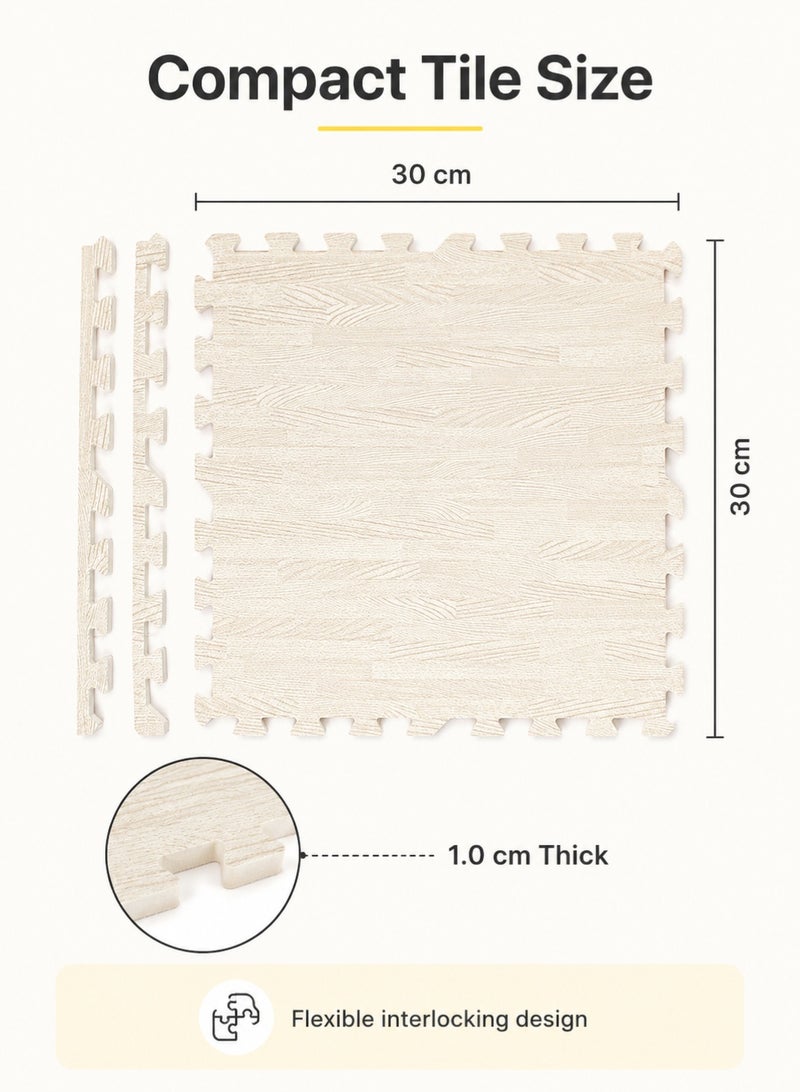 GOOGO 6/12PCS Mat Block Interlocking Foam Tiles Puzzle Mats for Floor EVA Gym Mat Flooring Exercise Equipment Mat for Home Gym Equipment - Image 3