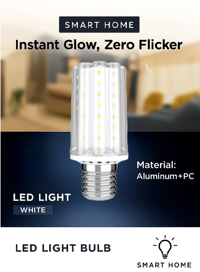 Vmax Neutral Smart LED Bulb 8W E27 – 900lm 360° Light | Energy Efficient Aluminum+PC SMD Lamp - Image 2