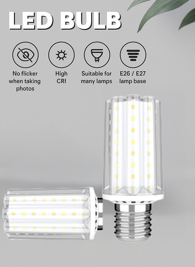 Vmax Neutral Smart LED Bulb 8W E27 – 900lm 360° Light | Energy Efficient Aluminum+PC SMD Lamp - Image 3