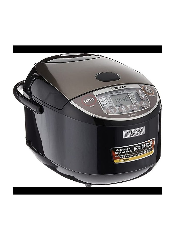 Zojirushi Electronic Rice cooker/ warmer 1.8 ltr Metallic black  - Image 1