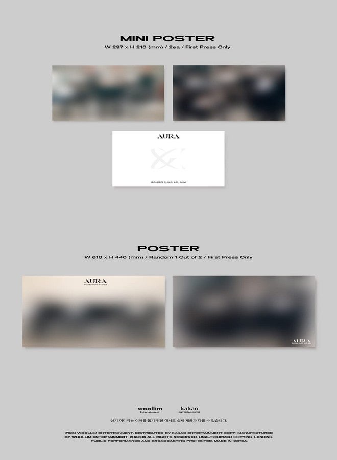 Dreamus CHILD - AURA [Photobook ver.( Edition)] 6th Mini Album+3Folded Posters - Image 5