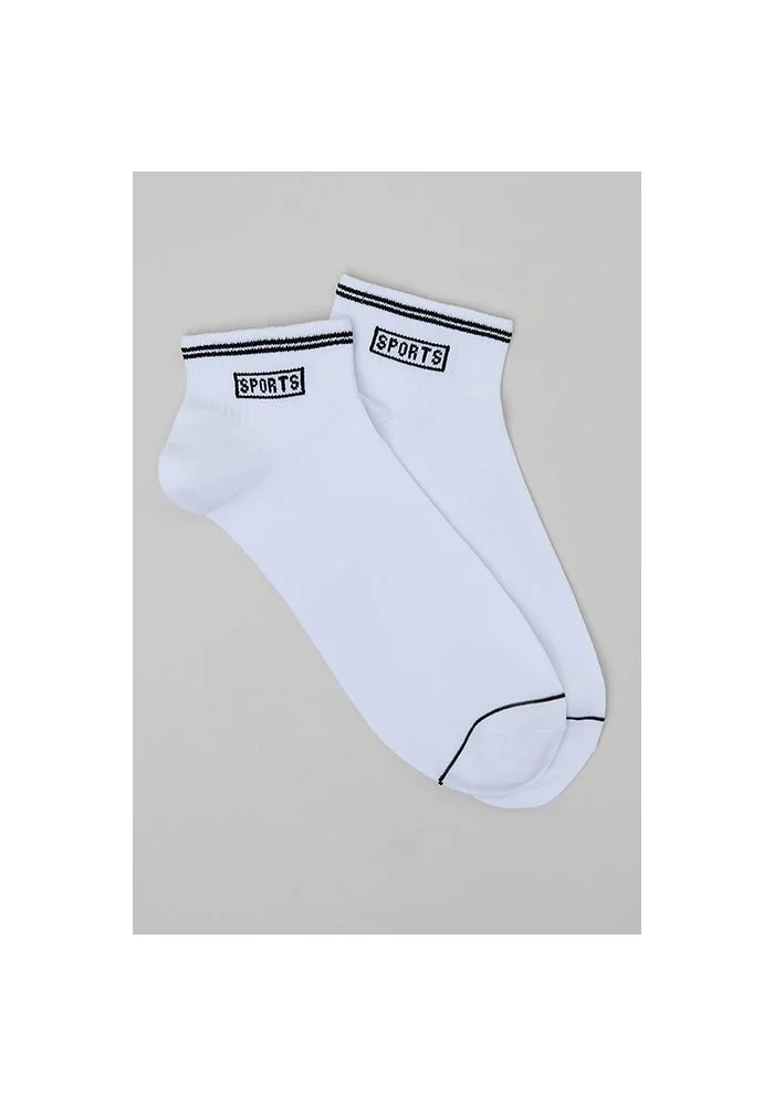 أر أند بي 3 Pack Printed Ankle Socks
