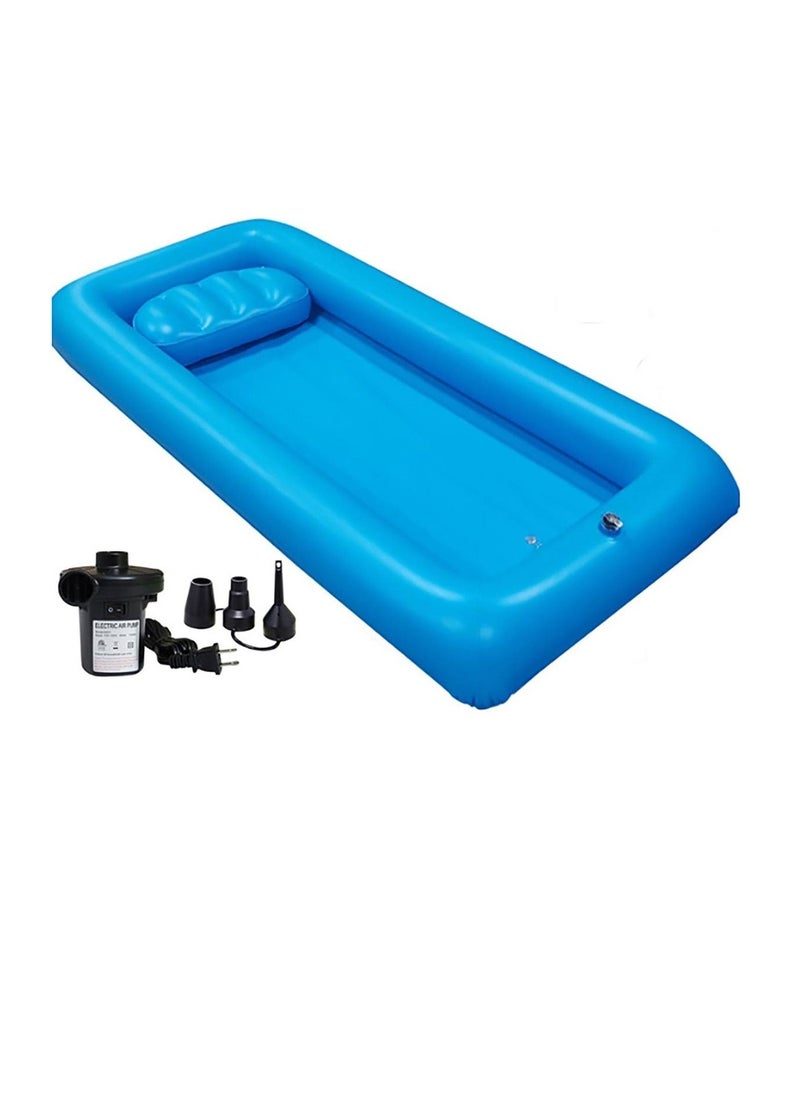 BAIG Elderly Electric Inflatable Shower tub Beds for Paralyzed Patients Nursing Equipment Automatic Pump  - Image 1