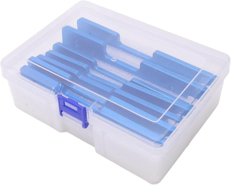 7Pcs Gauge Block Set, Aluminum Alloy Woodworking Measuring Blocks, Clear Scale Setup Bars for Router Table, Height Gauge Kit with Blue Anodized Finish for Precision Woodworking - Image 3