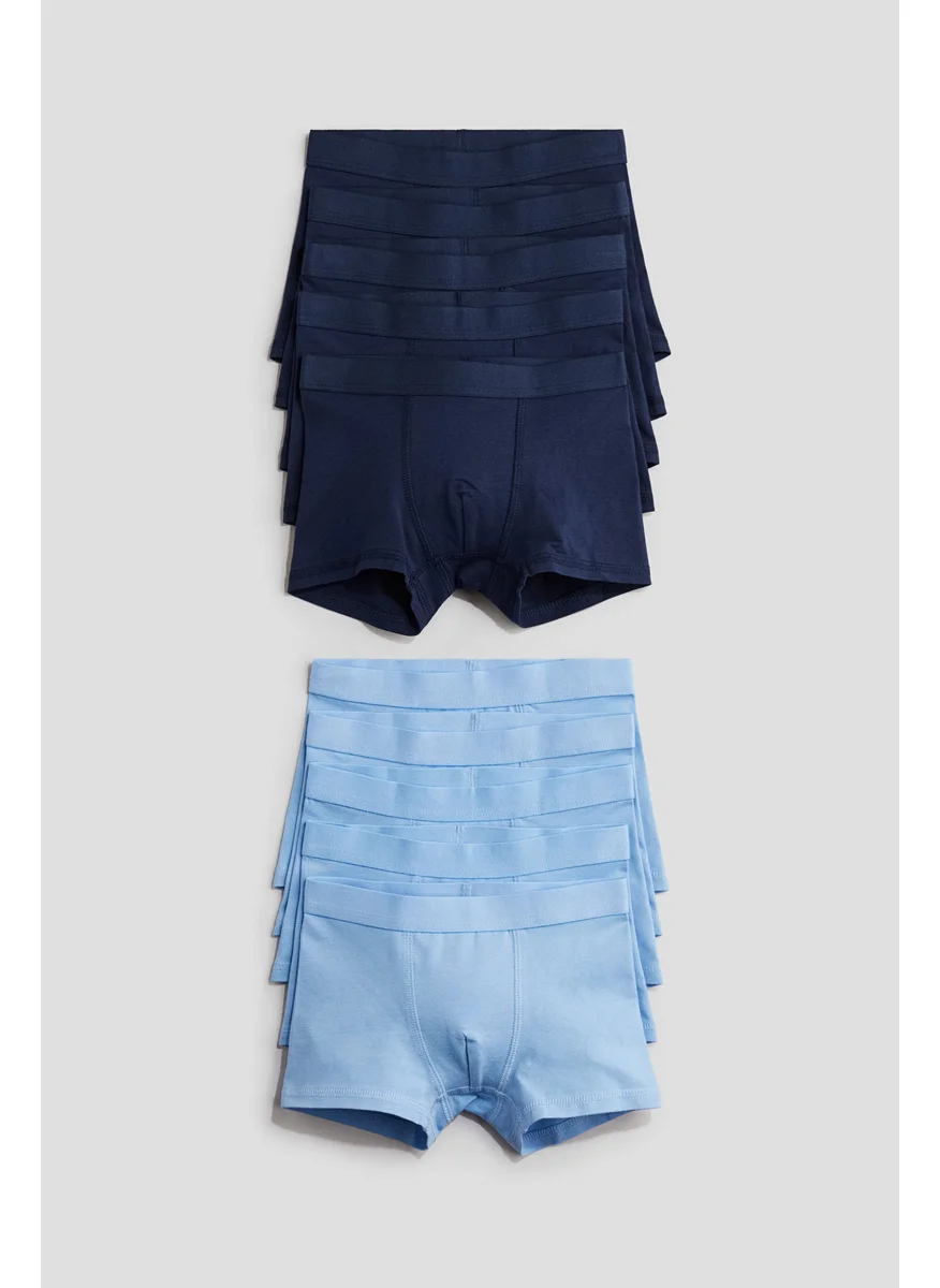 H&M 10-Pack Cotton Trunks