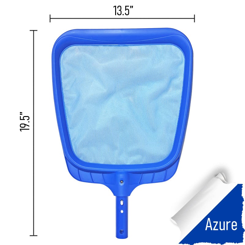 Poolvio Heavy Duty Swimming Pool Leaf Skimmer Net with Strong Reinforced Handle for Cleaning Swimming Pools, Hot Tubs, Spas and Fountains - Image 3