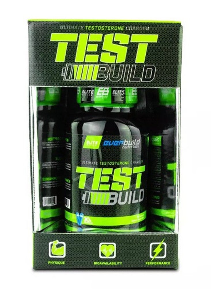 Everbuild Nutrition - Everbuild Nutrition Test Build 30 Servings 90 Capsules - Image 1