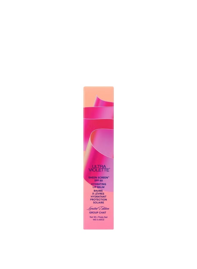 Ultra Violette Sheen Screen Hydrating SPF50 Lip Balm 15ml - Group Chat - Image 3