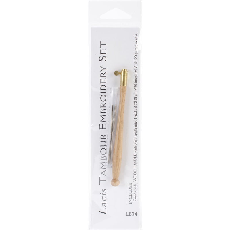Lacis LB34 Tambour Needle Set Set of 3