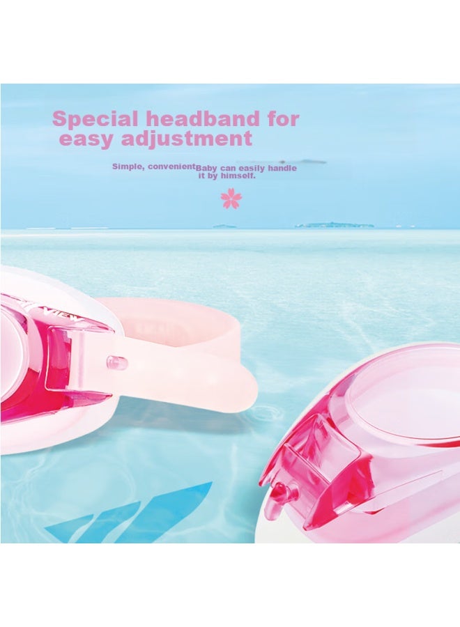 View Children's Swimming Goggles, Large Frame For Boys And Girls, Waterproof Anti-fog High-definition Eye Protection Diving Equipment V770ja - Image 5
