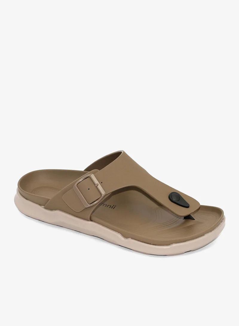 جيومني صندل عربي تقليدي للرجال - تصميم مريح من الجلد سهل الارتداء - مثالي للارتداء اليومي والمناسبات - بيج
