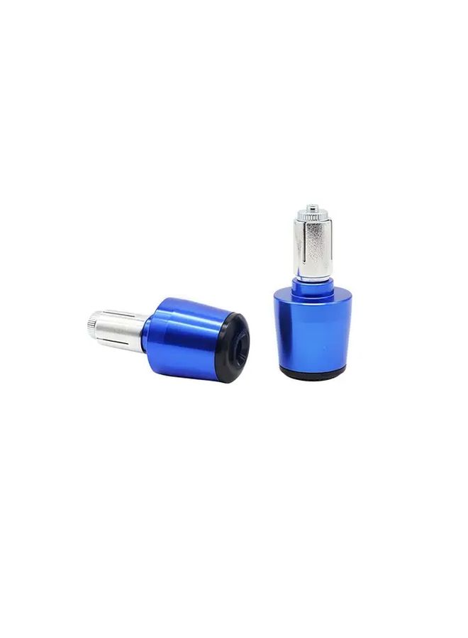 Red Motorcycle Handlebar End Plugs CNC Aluminum Alloy Anti Collision No Drilling Installation 2pcs - Image 3