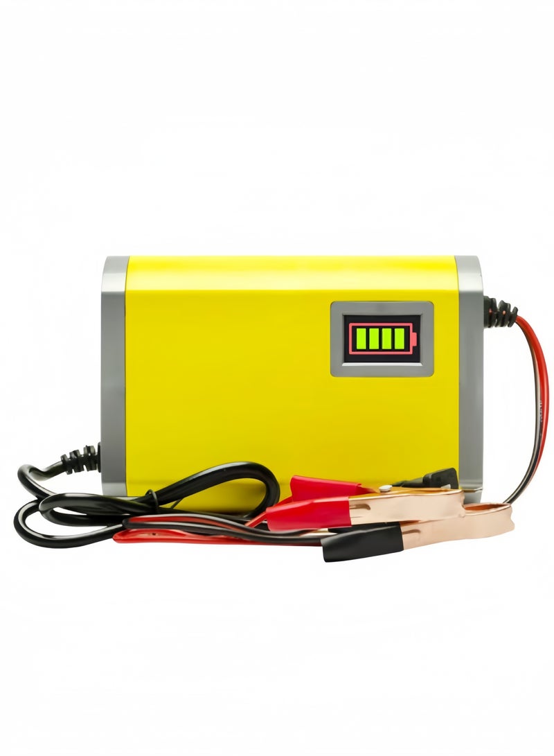 LCD Display Motorcycle Battery Charger