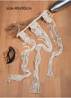 Kutis 1-Piece Hanging Plant Pot Holder For Balcony/living room hand-woven hanging decorative flower pot stand  - Image 4