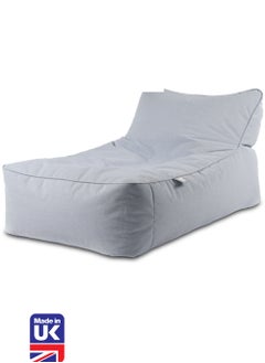 Extreme Lounging Extreme Lounging® - Original Pastel Bean Bag Bed - Made in UK - Premium Quality Double Stitched Bean Bag - UV Protected & Waterproof - Tanning Beach & Pool Bed - Ideal for Indoor & Outdoor Use - Blue  - Image 1