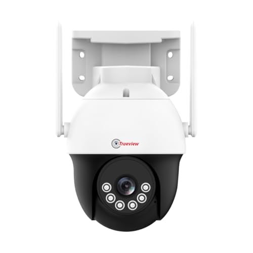 Trueview 3MP 4G Mini PT Security Camera with SIM Support | All-Time Color Vision | 360° Pan | Two-Way Audio | Human Detection | 256GB SD & Cloud | IP66 Waterproof | Alexa Compatible | STQC Certified - Image 1