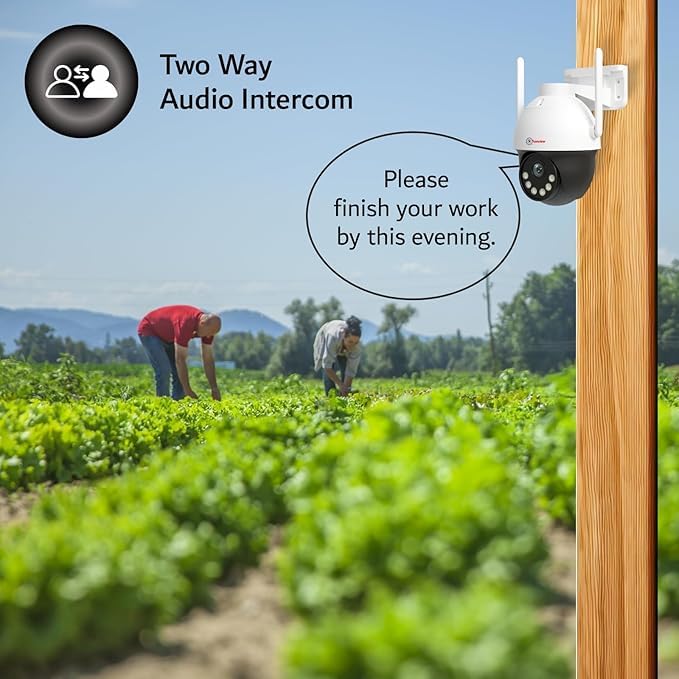 Trueview 3MP 4G Mini PT Security Camera with SIM Support | All-Time Color Vision | 360° Pan | Two-Way Audio | Human Detection | 256GB SD & Cloud | IP66 Waterproof | Alexa Compatible | STQC Certified - Image 5