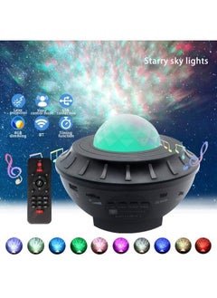 Generic LED Star Projection Lamp With Music Starry 17 x 13.4 17cm Black  - Image 3