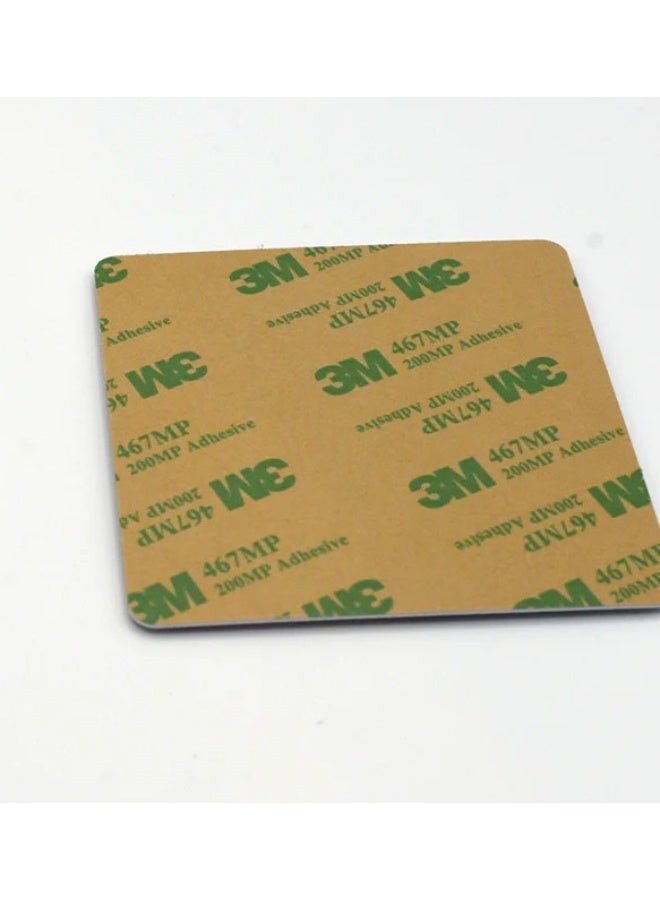 جوجل NFC Google مراجعة الاكريليك الشائكة فوب 3M لاصق في الخلف ، اضغط وشارك (مربع أبيض) - Image 4