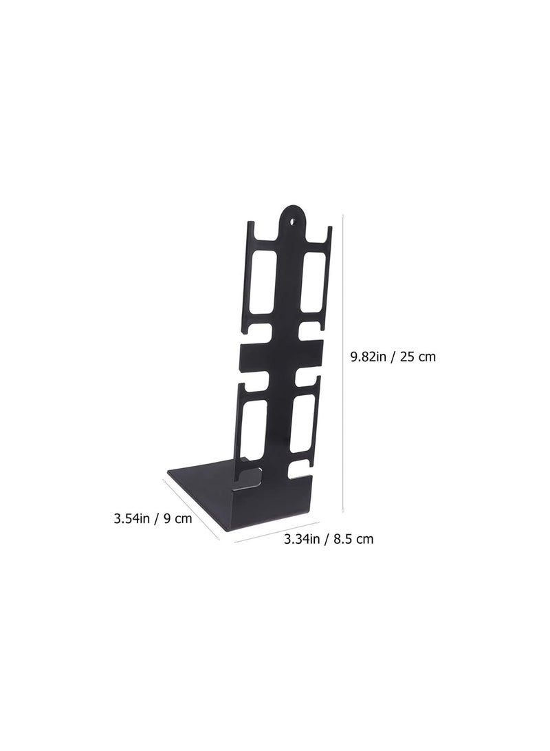 GGOOT 6pcs Watch Display Stand L Shape Plastic Watch Display Rack 4 Slot Bangle Bracelet Holder Jewelry Organizer for Shop Home - Image 2