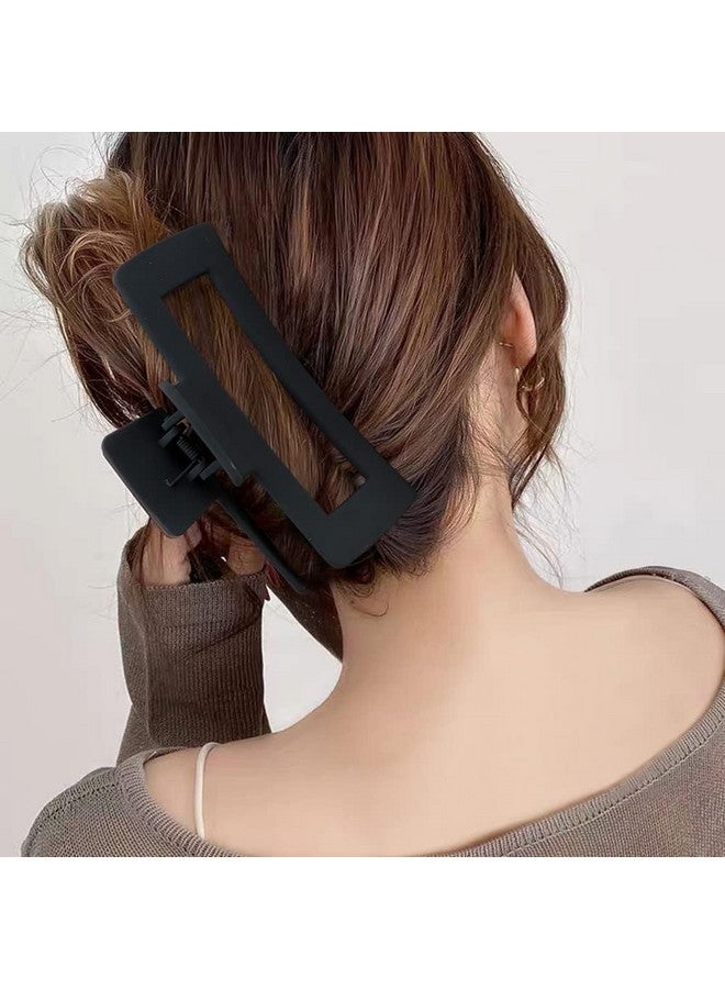 Tresta7 4 Pcs Large Claw Clips, Hair clips For thick Hair, Hair Claw For Women, Matte Non-Slip Hair Clips For Women, Jumbo Hair Claw, Hair Accessories For Women Girls - Image 3