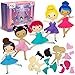 CRAFTILOO Ballerina Dancers Sewing Kit for Kids Fun and Educational Craft Set for Boys and Girls Age 512 Sew Your Own Felt Ballerina Craft Kit for Beginners - Image 3