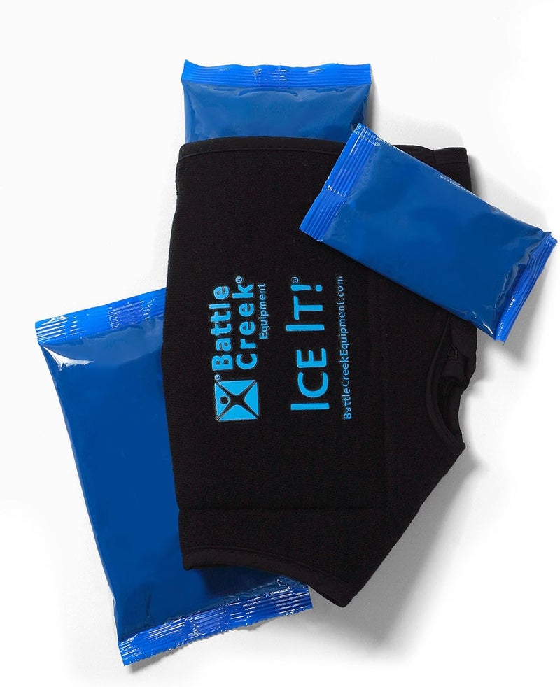Ice It! Cold & Hot Therapy System Pack Wrap for Ankle, Elbow, and Foot - MaxCOMFORT™ (10.5 x 13 inches) - Image 2