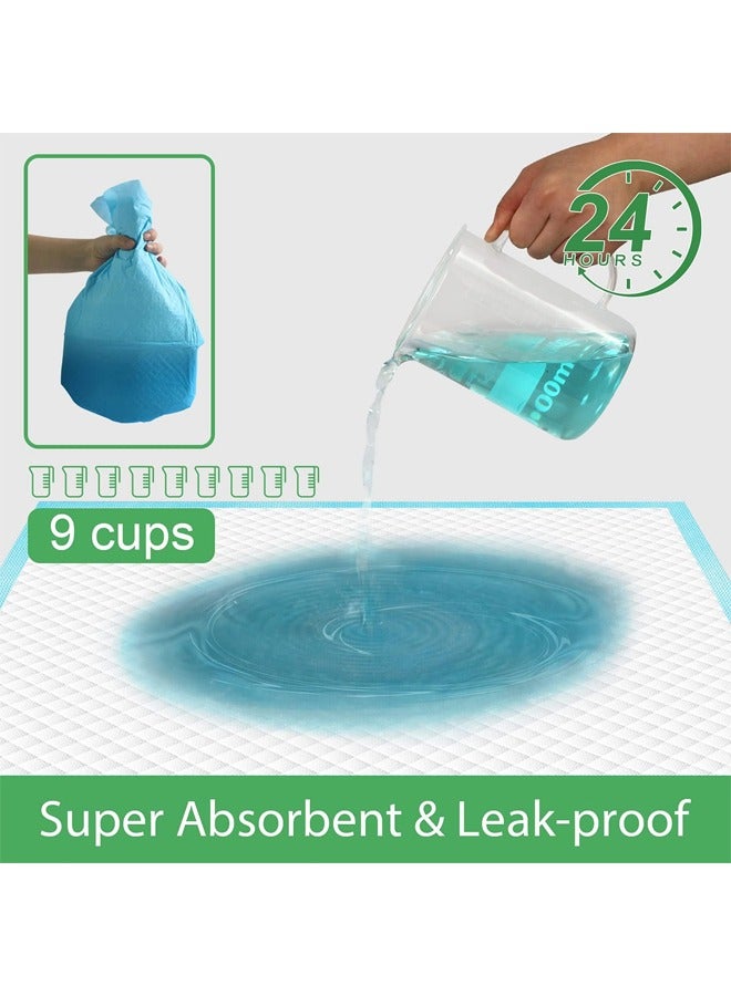 Upgrade Leak-Proof Pet Training and Puppy Pads Jumbo 60*90CM Pee Pads for Dogs with Thicken Polymer Heavy Absorbency Quick Dry Disposable Pee Pads for Cats Dogs Rabbit Parrots - Image 3