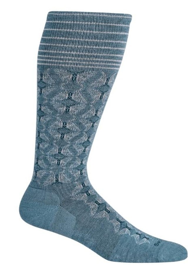 Sockwell Women's Winged Firm Graduated Compression Sock, Mineral - S/M - Image 1