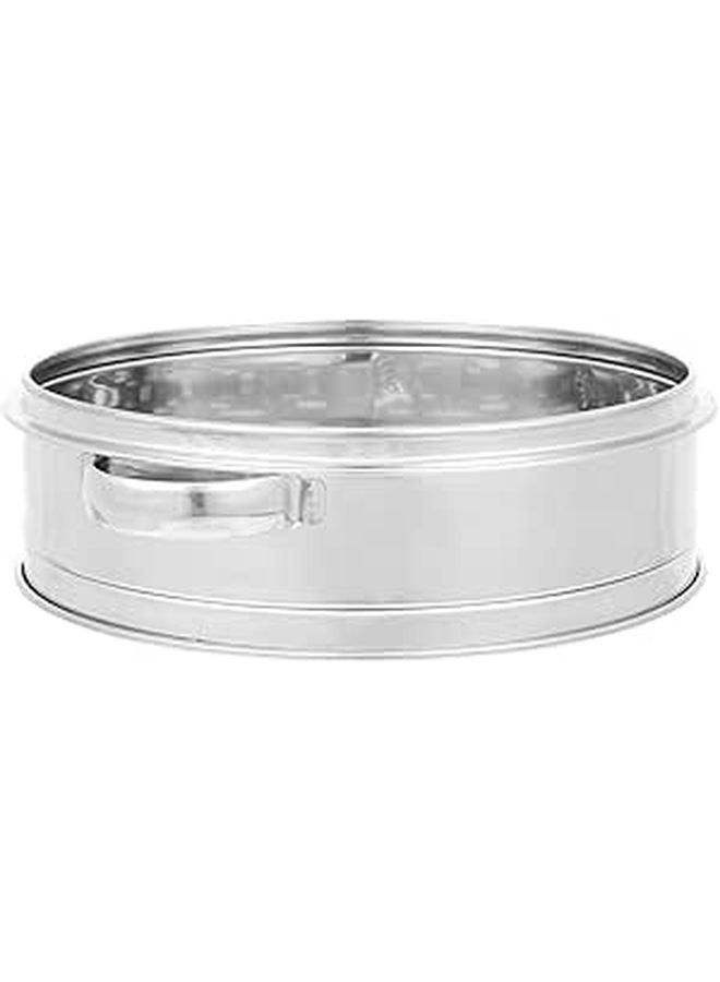 Stainless Steel Round Steamer Basket Steaming Rack Even Heat Dishwasher Safe - Image 1
