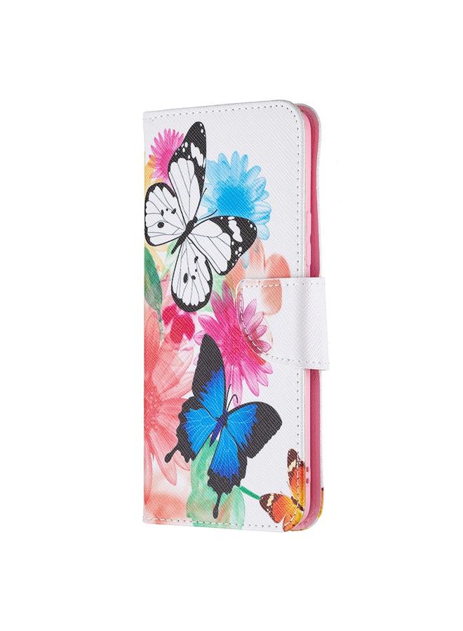 S-TOP Case For OPPO Realme 8 / Realme 8 Pro Colored Drawing Pattern Horizontal Flip Leather Case with Holder & Card Slots & Wallet - Image 2