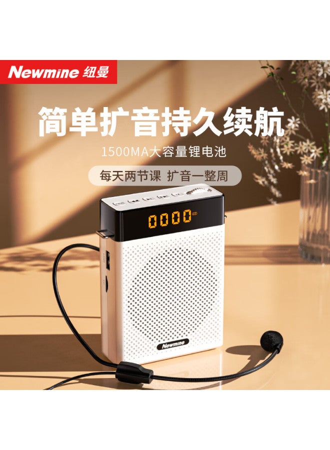 Newmine U-300 Mini Bee Speaker Amplifier For Teachers Outdoor Loudspeaker Mini Portable High Volume Teaching Bluetooth Speaker - Image 1