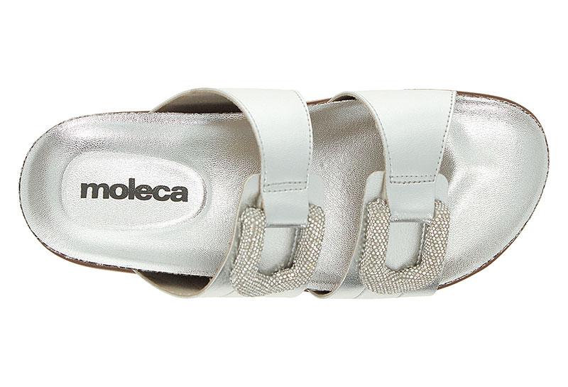 موليكا صنادل مسطحة للنساء - صنادل مسطحة أنيقة ونعال مسطحة مريحة للسيدات - Image 5