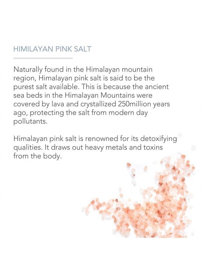 PURE BODY NATURALS Himalayan Salt Scrub, 12 ounces | Natural Face, Body, Hand, Foot and Skin Exfoliator | Facial Exfoliating Pink Salt with Sweet Almond Oil, Jojoba Oil, Vitamin E, and Aloe Vera  - Image 4
