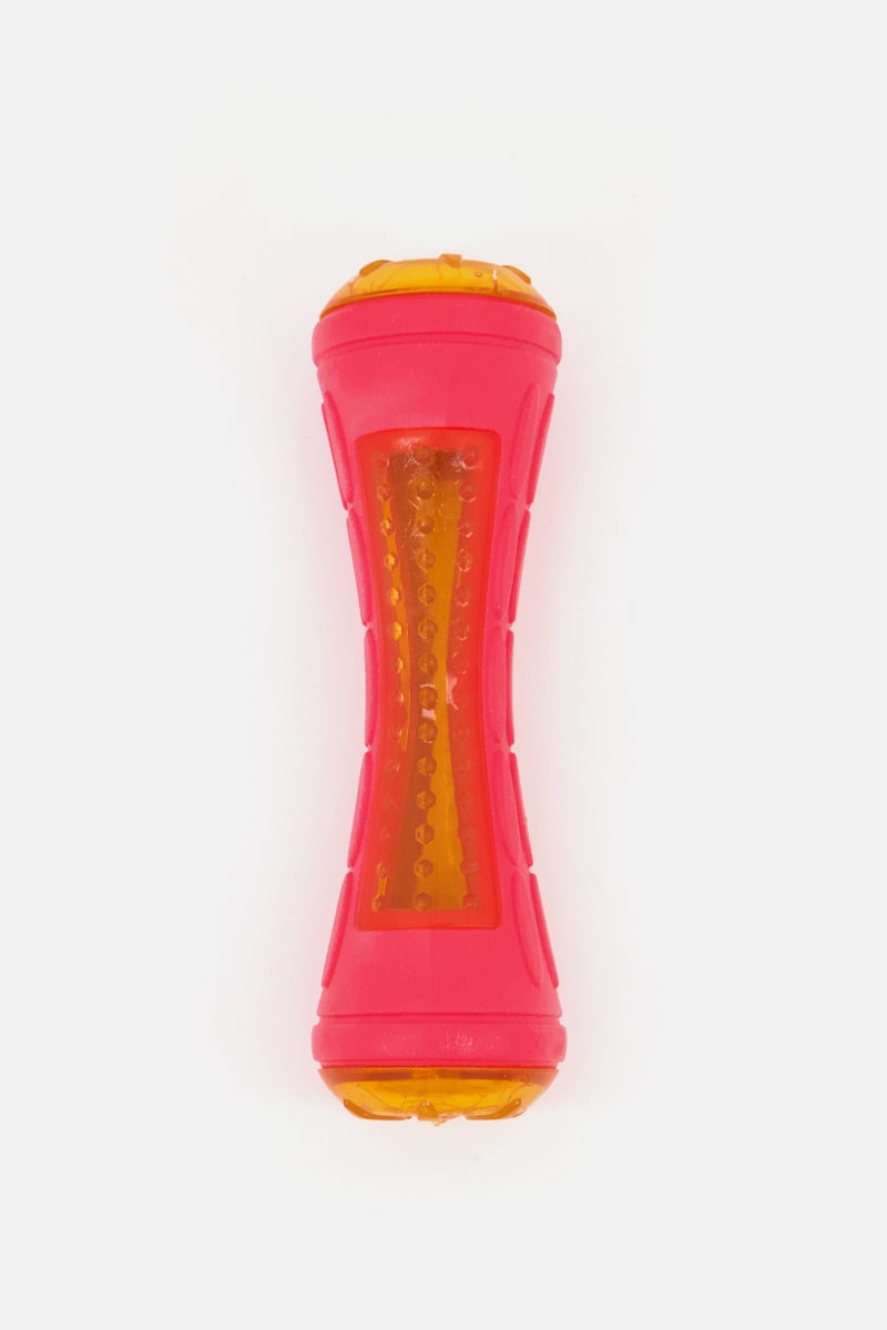 brooklyn Light Up Fetch Stick Pet Toy, Pink/Yellow - Image 3
