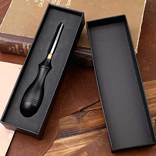 DIUDUS Leather Edge Bevelers, Edge Skiving Beveler 0.6mm, Leather Working Tools Leather Skiver Tool for Leathercraft Working(5#) - Image 3