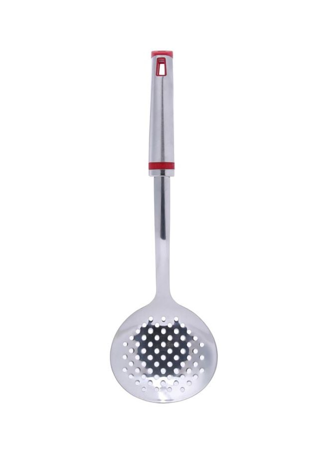 بيرجنر مقشدة فضي / أحمر 37x11.5سم - Image 2