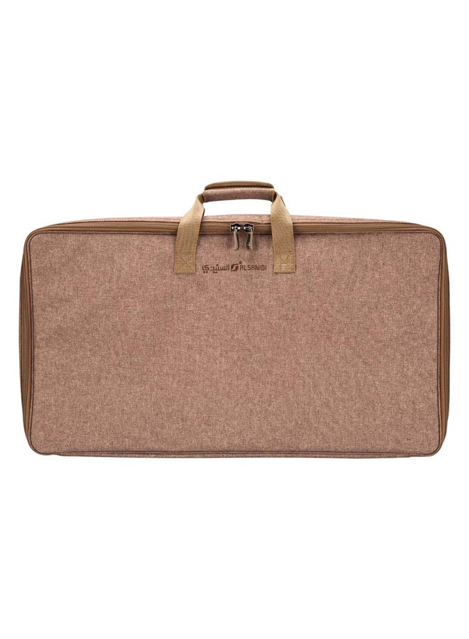 AL SANIDI Charcoal Grill For Trips Black 35x70 Cm - Image 5