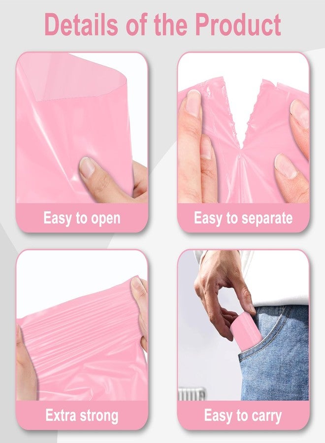 Toplive Dog Poop Bags, Pet Waste Bags Roll Refills, Thick Strong Leak-Proof Cat Dog Bag for Poop Outdoor Cleanup 16 Rolls (240 Bags), Pink - Image 4