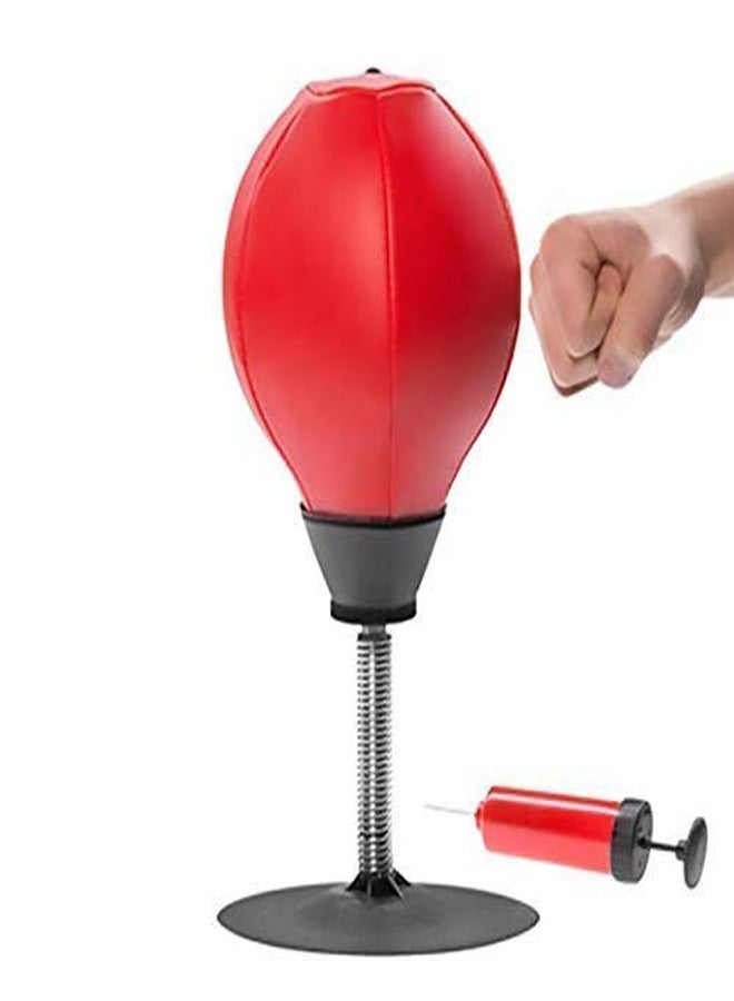 IRIS Desktop Punching Speed Bag Stress Buster Ball for Adults and Kids Home Workout Exercises - Image 1