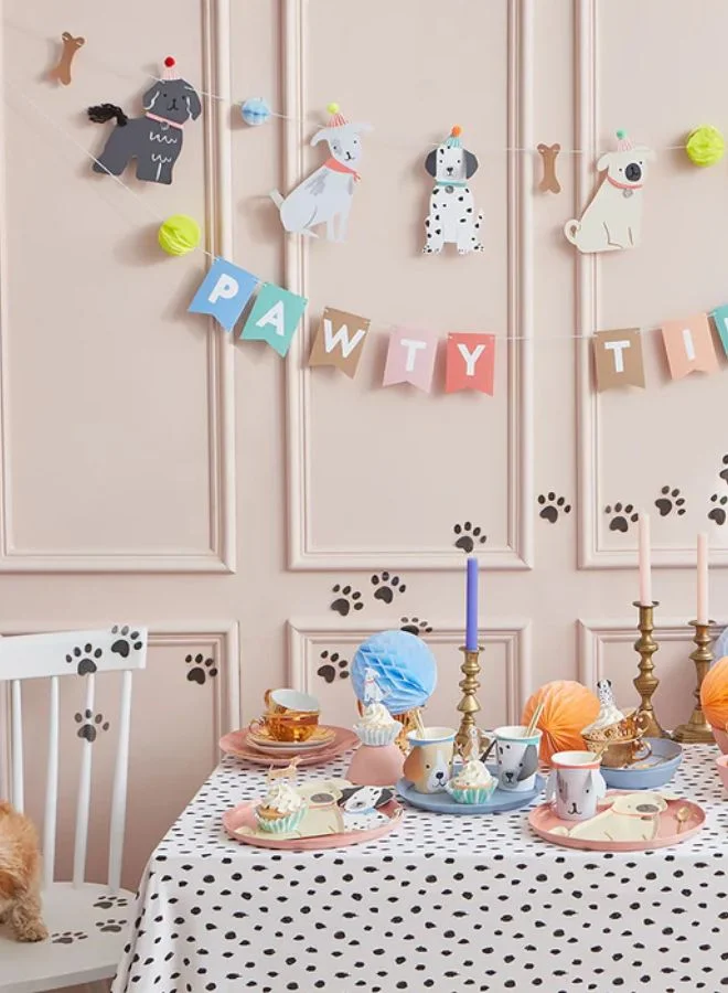 Meri Meri Pug Plates