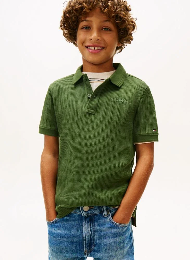 TOMMY HILFIGER Kids Texture Polo