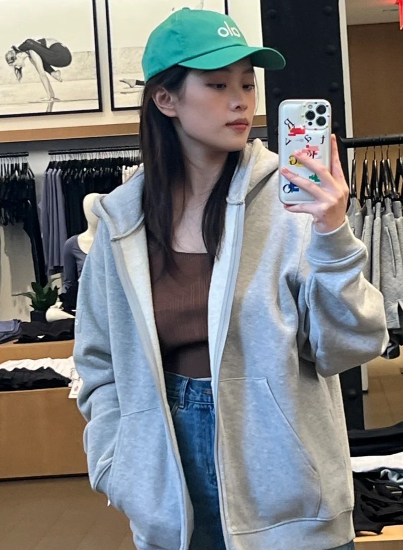 alo alo yoga baseball cap fashionable summer all-match sun hat travel wear duckbill cap  - Image 3