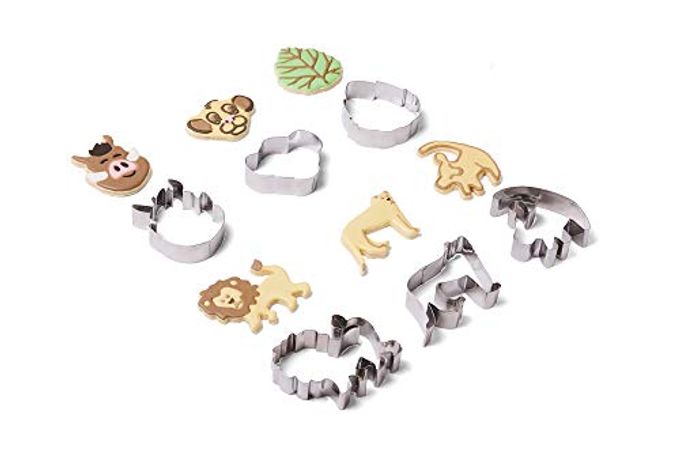Fox Run Animal Cookie Cutters, King of the Savannah Cookies, Set of 7 - Image 1
