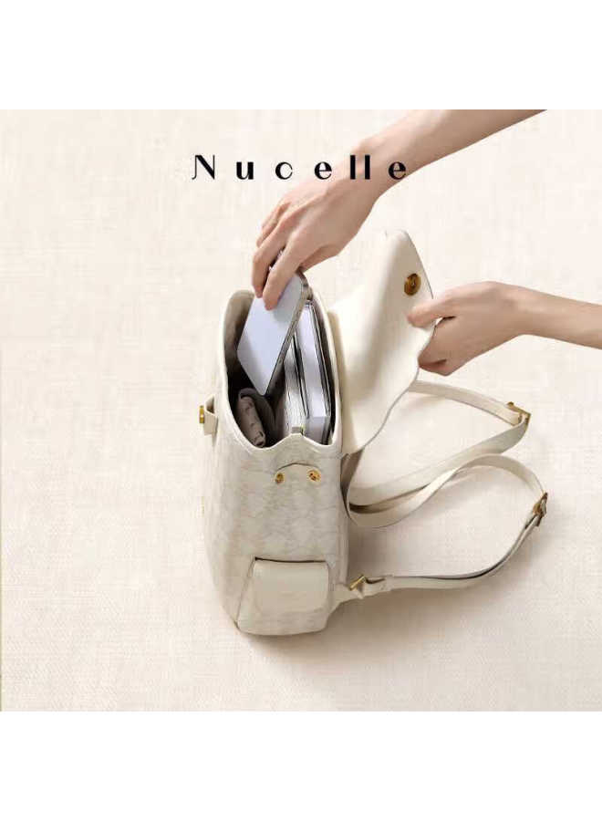 Nucelle Pegasus Double Shadow Backpack New College Student Commuter School Bag Lightweight Luxury Large Capacity Backpack Student Daily Gift - Image 3