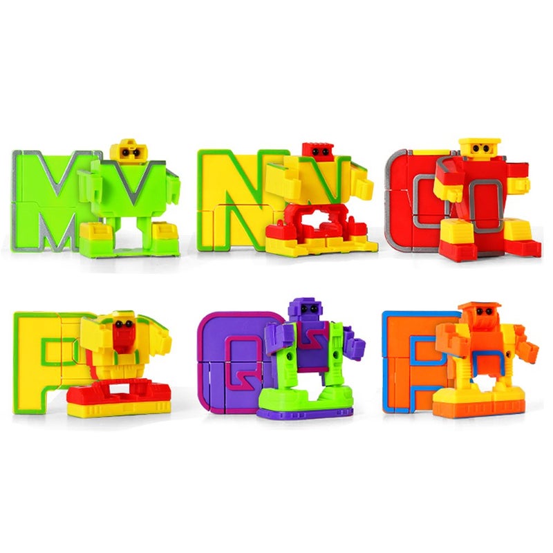 miYou Alphabet Robots Toy for Kids ABC Learning Education Preschool Toys 26 PiecesGift Box - Image 3