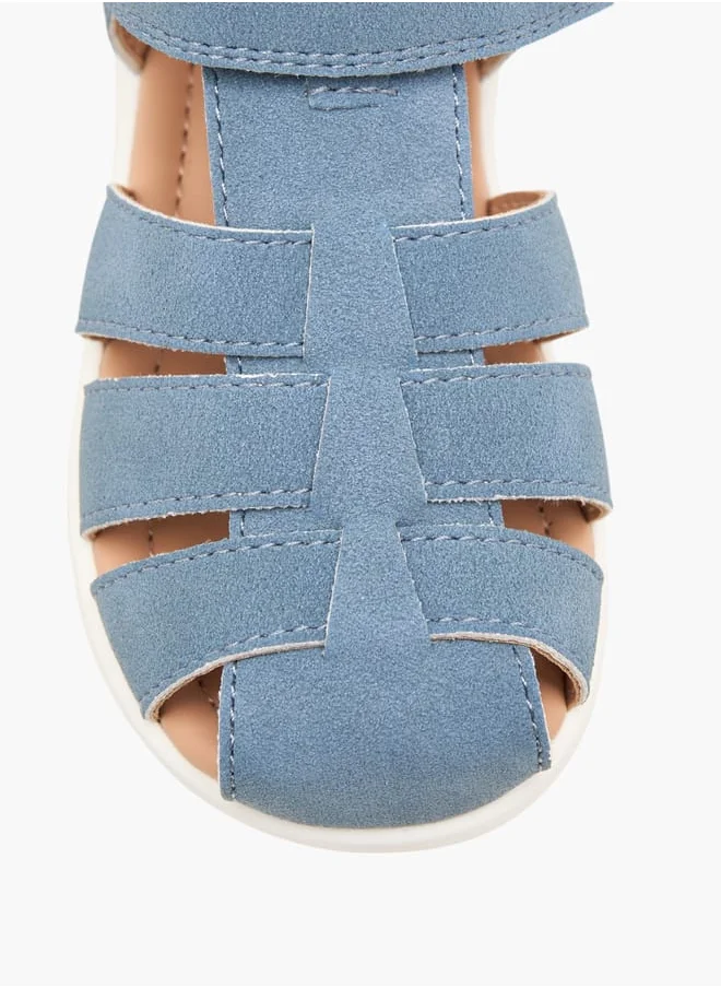 Barefeet Boys Textured Fisherman Sandals With Hook And Loop Closure Ramadan Collection
