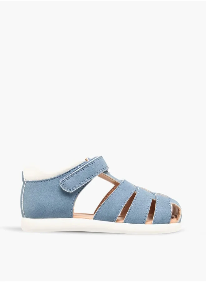 Barefeet Boys Textured Fisherman Sandals With Hook And Loop Closure Ramadan Collection